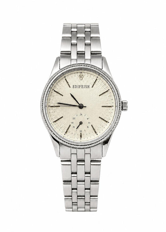 Edifeish Classic Silver Men's Watch