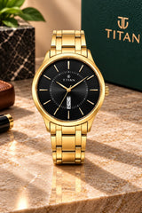 Titan Men's Watch - NT1825YM02