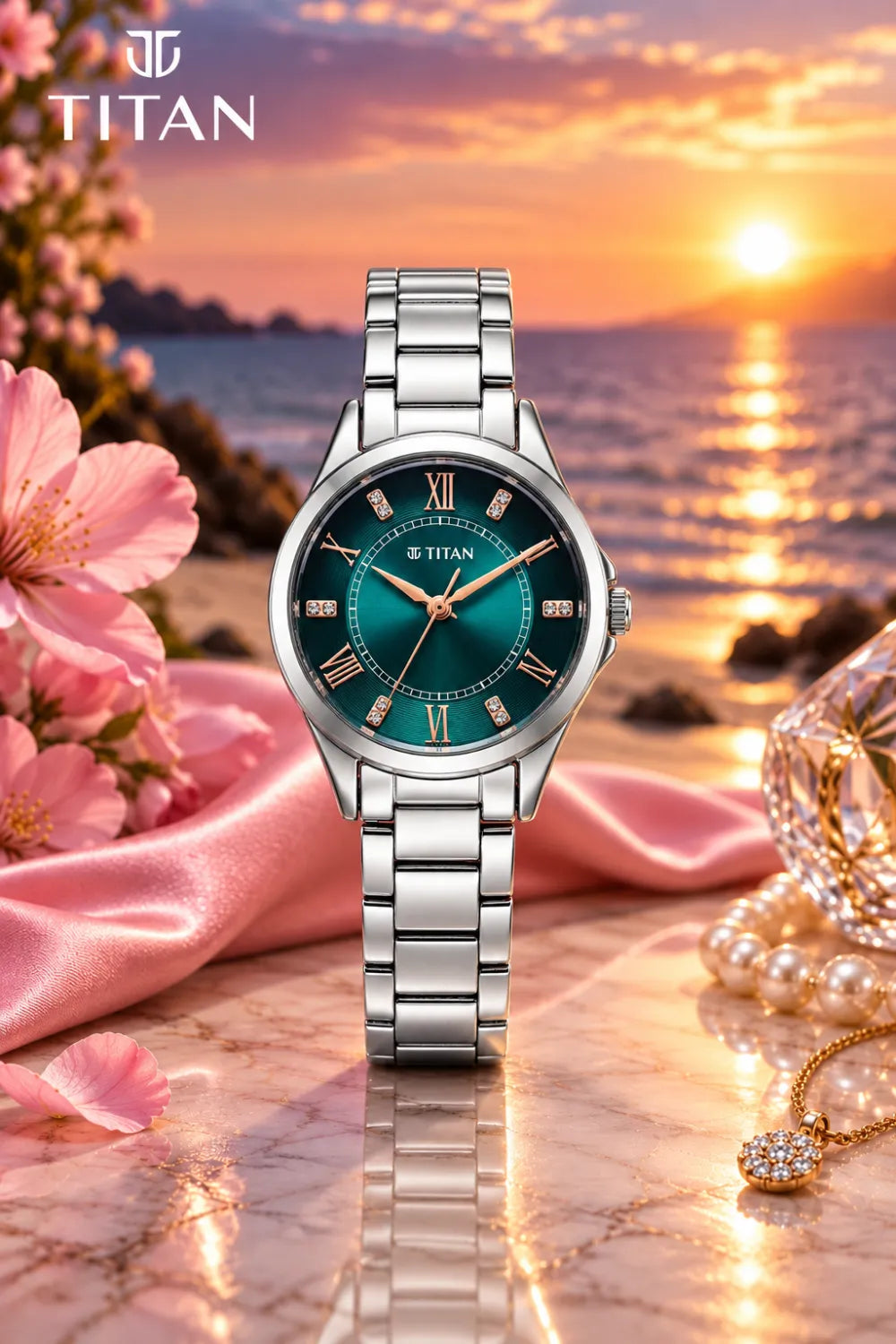 Titan Watch For Women - 2565SM04