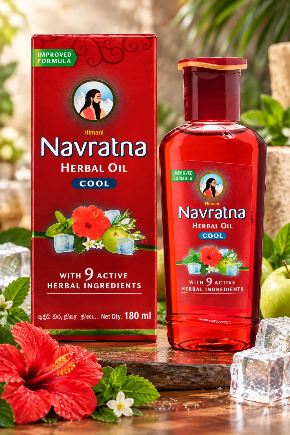 Himani Navratna Herbal Oil Cool – 180ml
