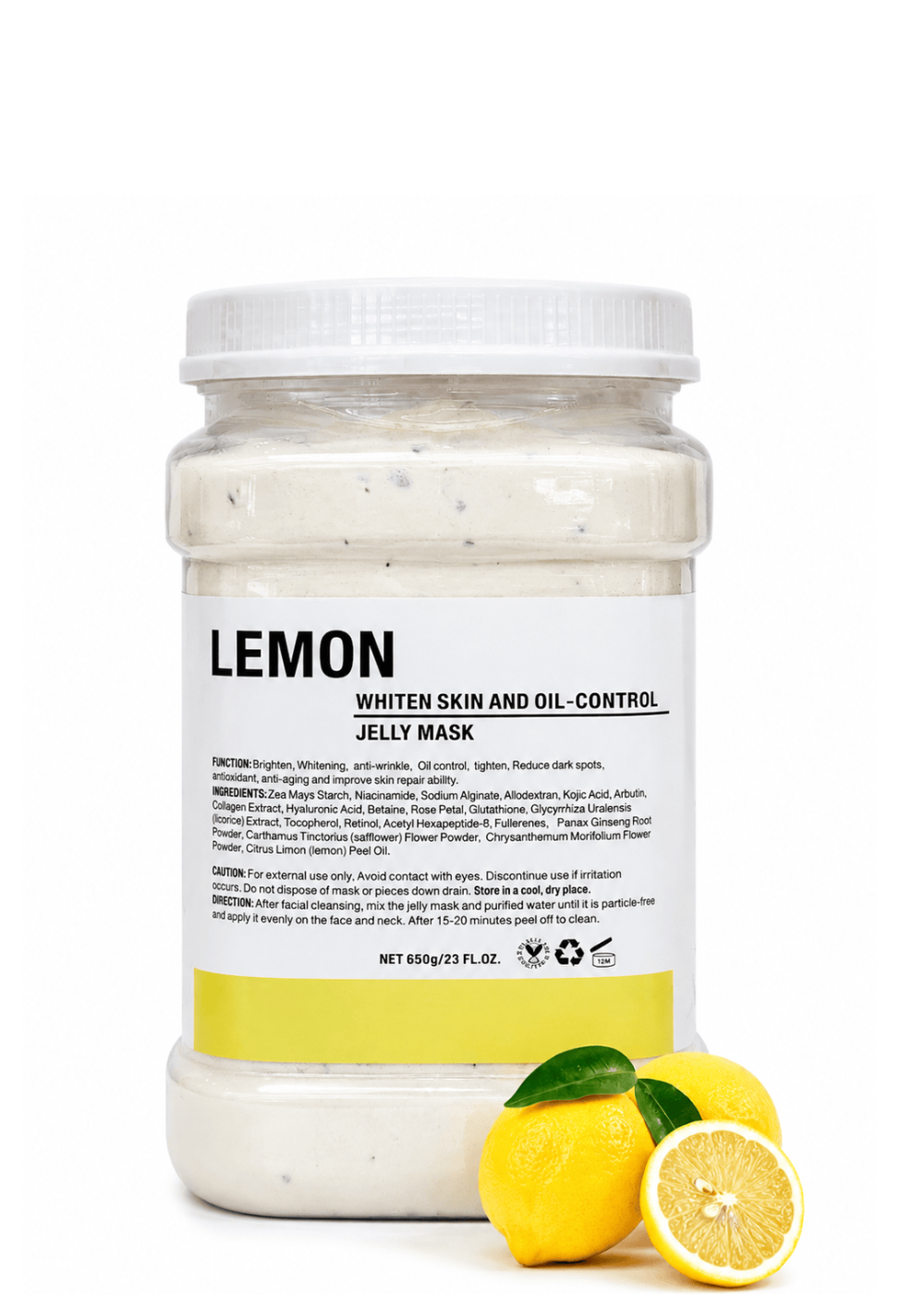 Dr. Meinaier Lemon Whiten Skin & Oil Control Jelly Mask - 650g