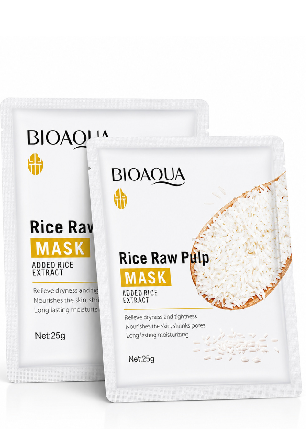 Bioaoua Rice Raw Pulp Mask - 25g