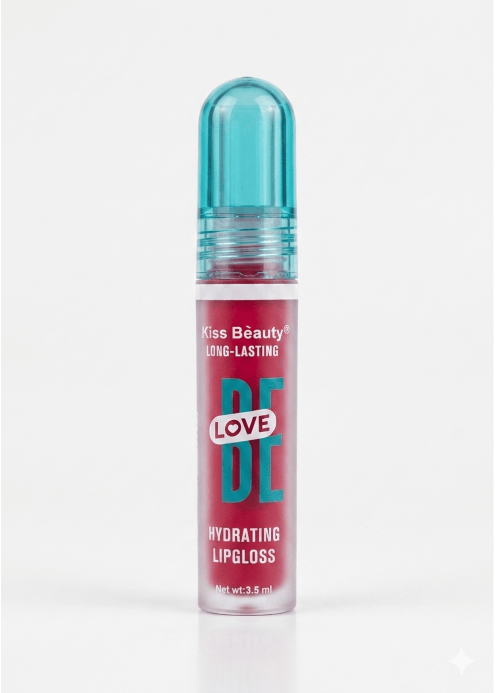 Kiss Beauty Long - Lasting Hydrating Lip Gloss  / Color Code 02