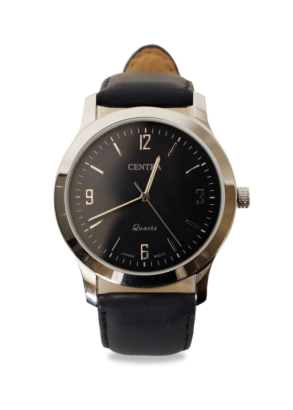 Centra Leather Strap Men's Watch