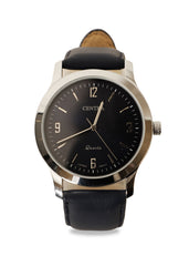 Centra Leather Strap Men's Watch