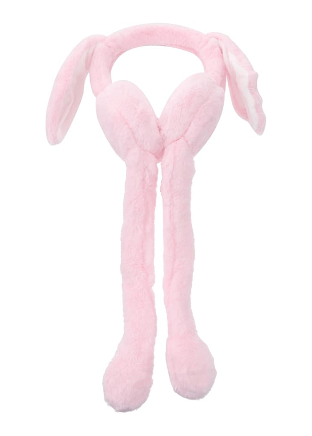 Women & Girls Cute Pop Up Moving Ear Bunny - Pink