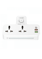 LDNIO SC2311 20W 3-Port USB Charger Extension Power Outlet