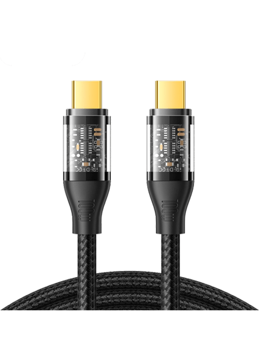 JOYROOM S-CC100A12 – 100W Type-C to Type-C Cable(1.2m)