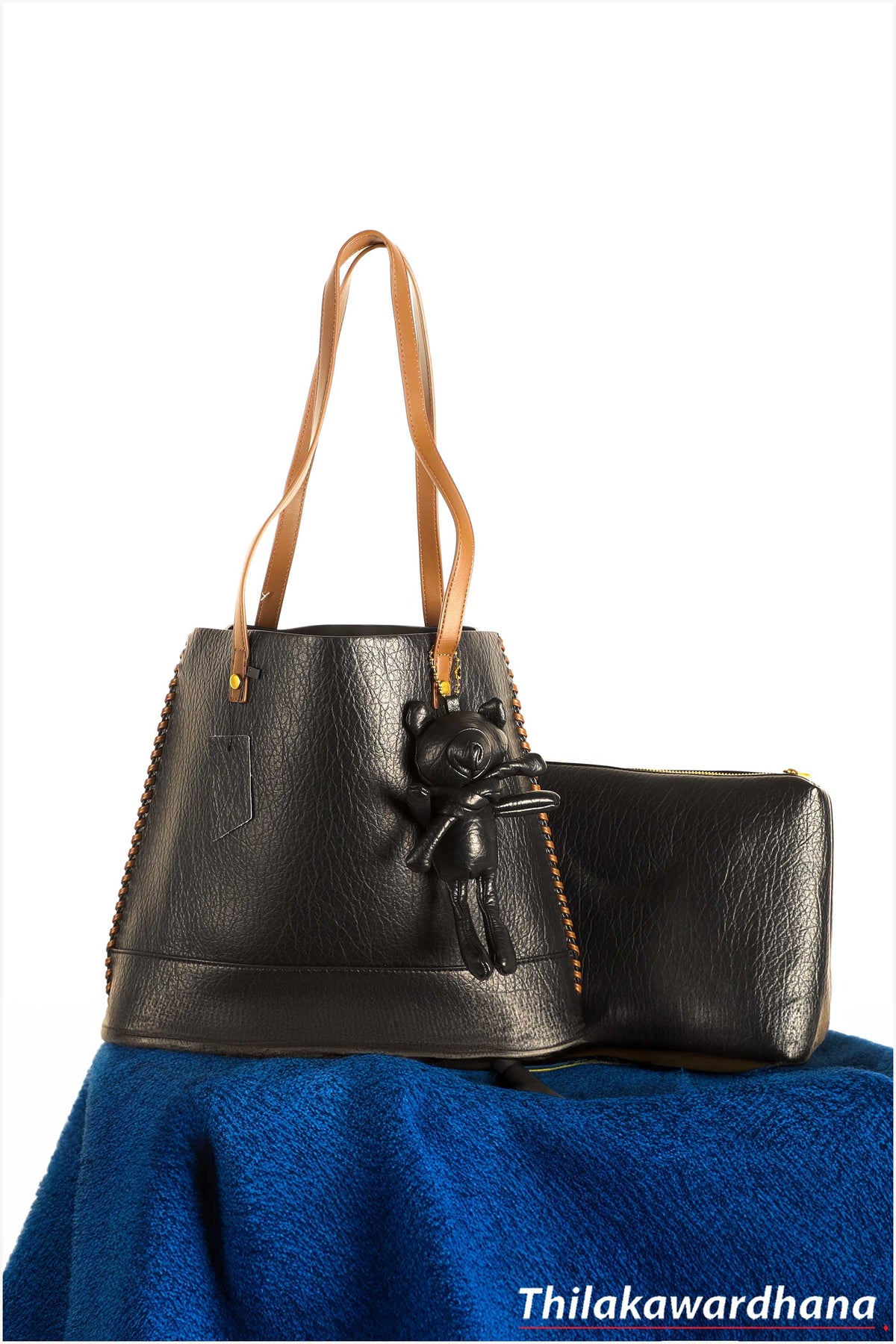 Women's Pcs Imported Leather Hand Bag – Thilakawardhana