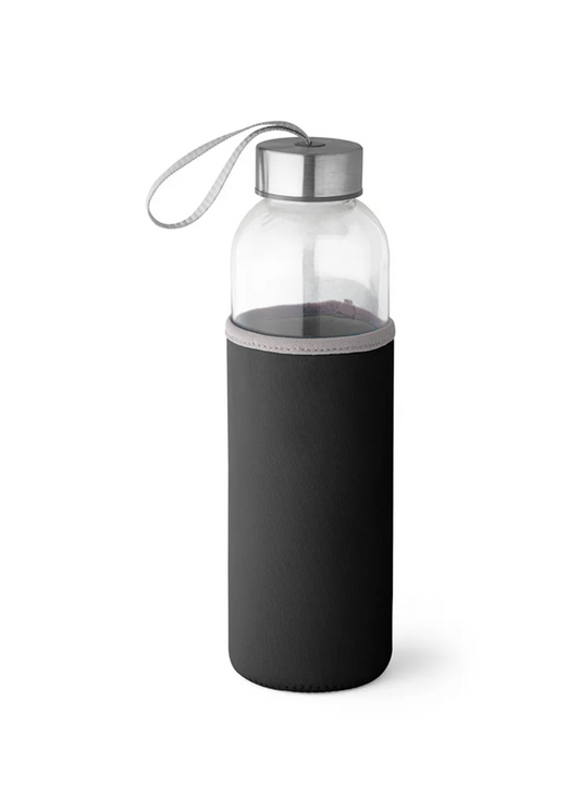 Coated Glass Water Bottle - 500ml