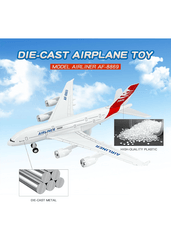 Die Cast Aeroplane Toys - 1:300 Scale Airplane AF-8869