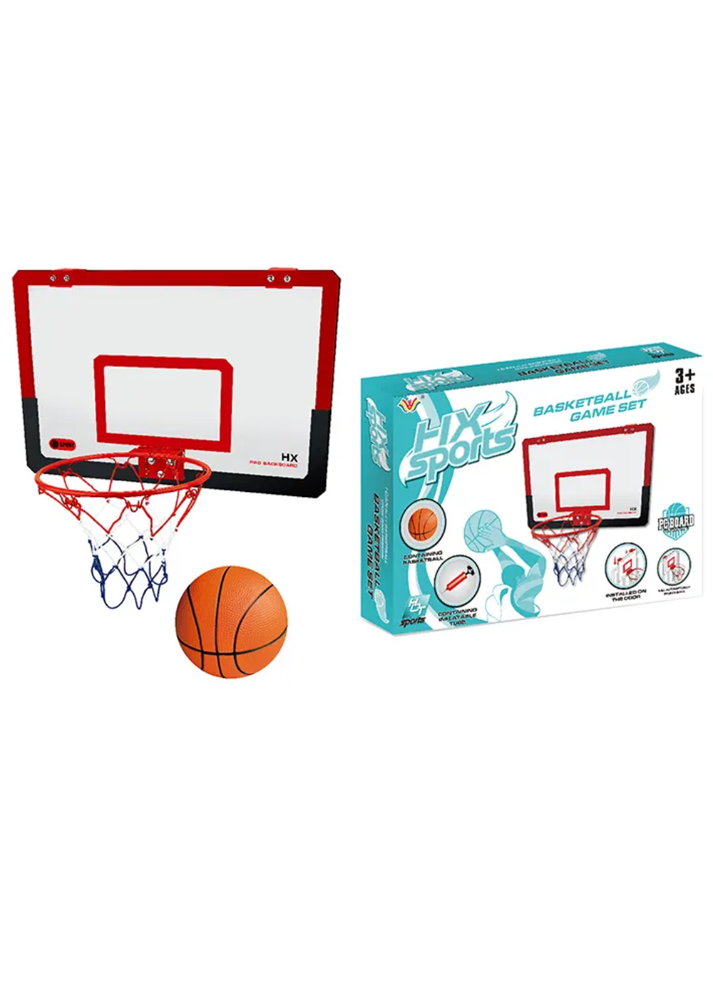 Kids Indoor Basketball Set