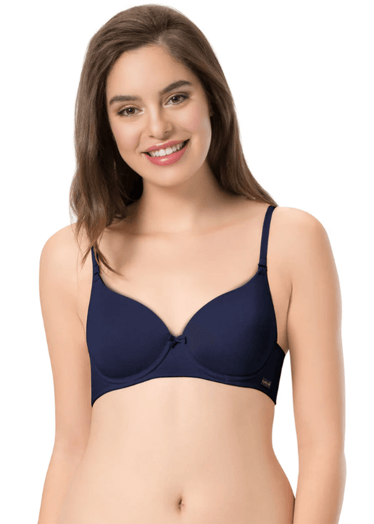 Amante Carefree Confidence Bra - Medieval Blue