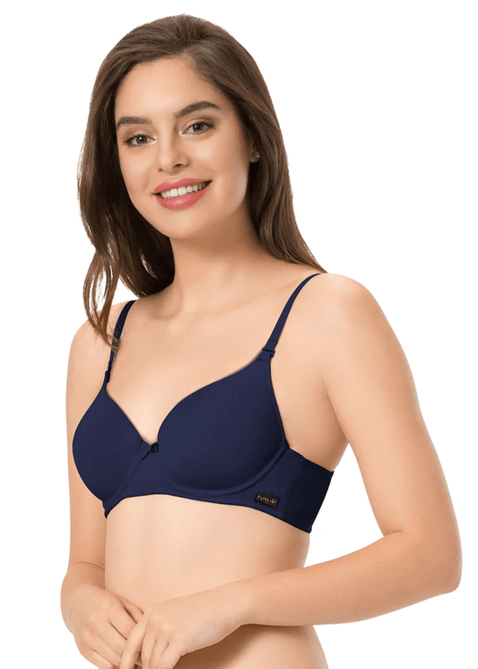 Amante Carefree Confidence Bra - Medieval Blue