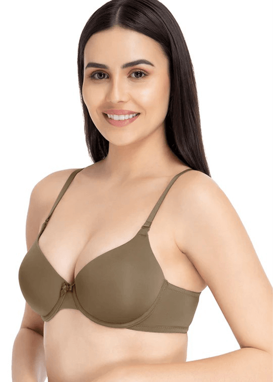 Amante Everyday Smooth Wired Bra - Honey Bronze