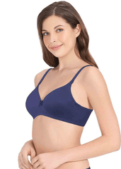 Amante Smooth Charm Non Wired Bra - Skipper Blue