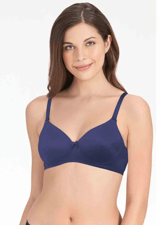 Amante Smooth Charm Non Wired Bra - Skipper Blue