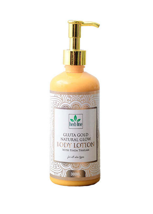 Herb Line Gluta Gold Natural Glow Body Lotion -300ml