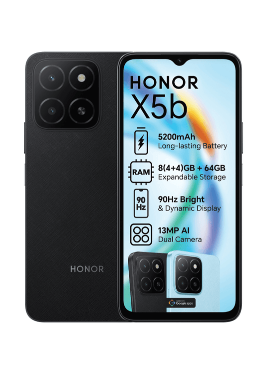 Honor X5b 64GB (4GB Ram) - Midnight Black