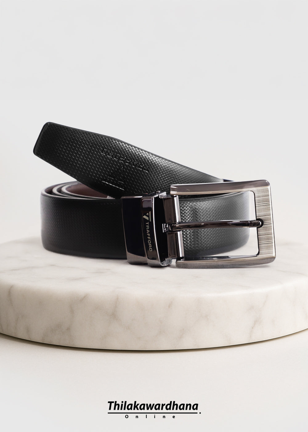 Trafford Premium Leather Menswear Belt