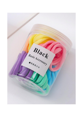Hair Elastic Band Box With Various Colors