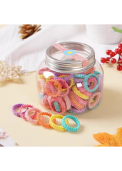 Hair Elastic Band Box With Various Colors