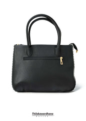 Chrisbella Imported Leather Hand Bag