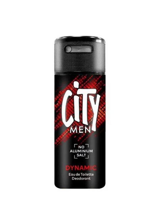 City Men Dynamic Deodorant Body Spray - 150ml