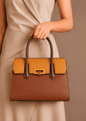 Imported Leather Hand Bag