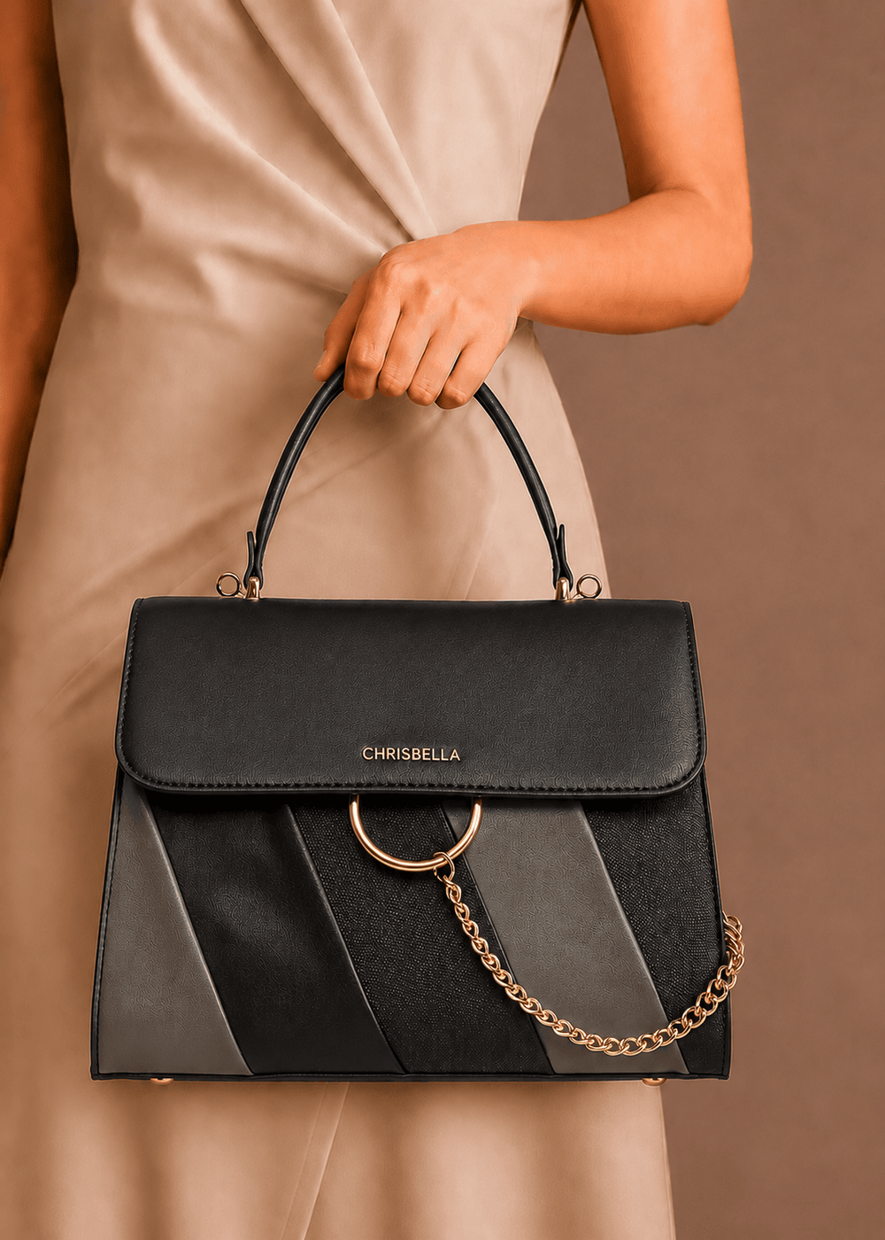 Imported Leather Hand Bag