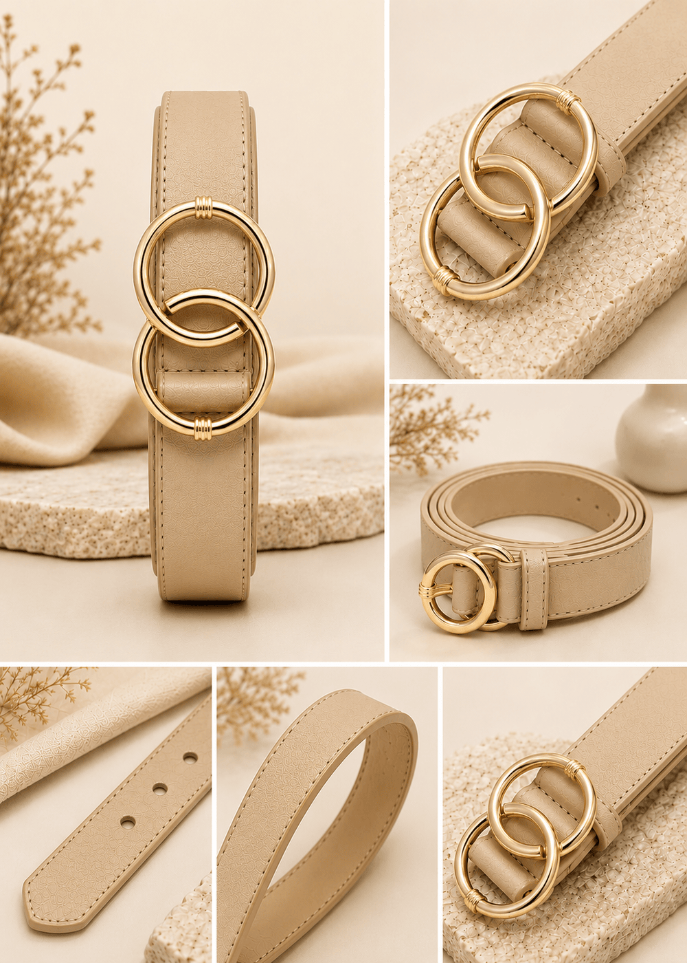 Women's Double Ring Belt