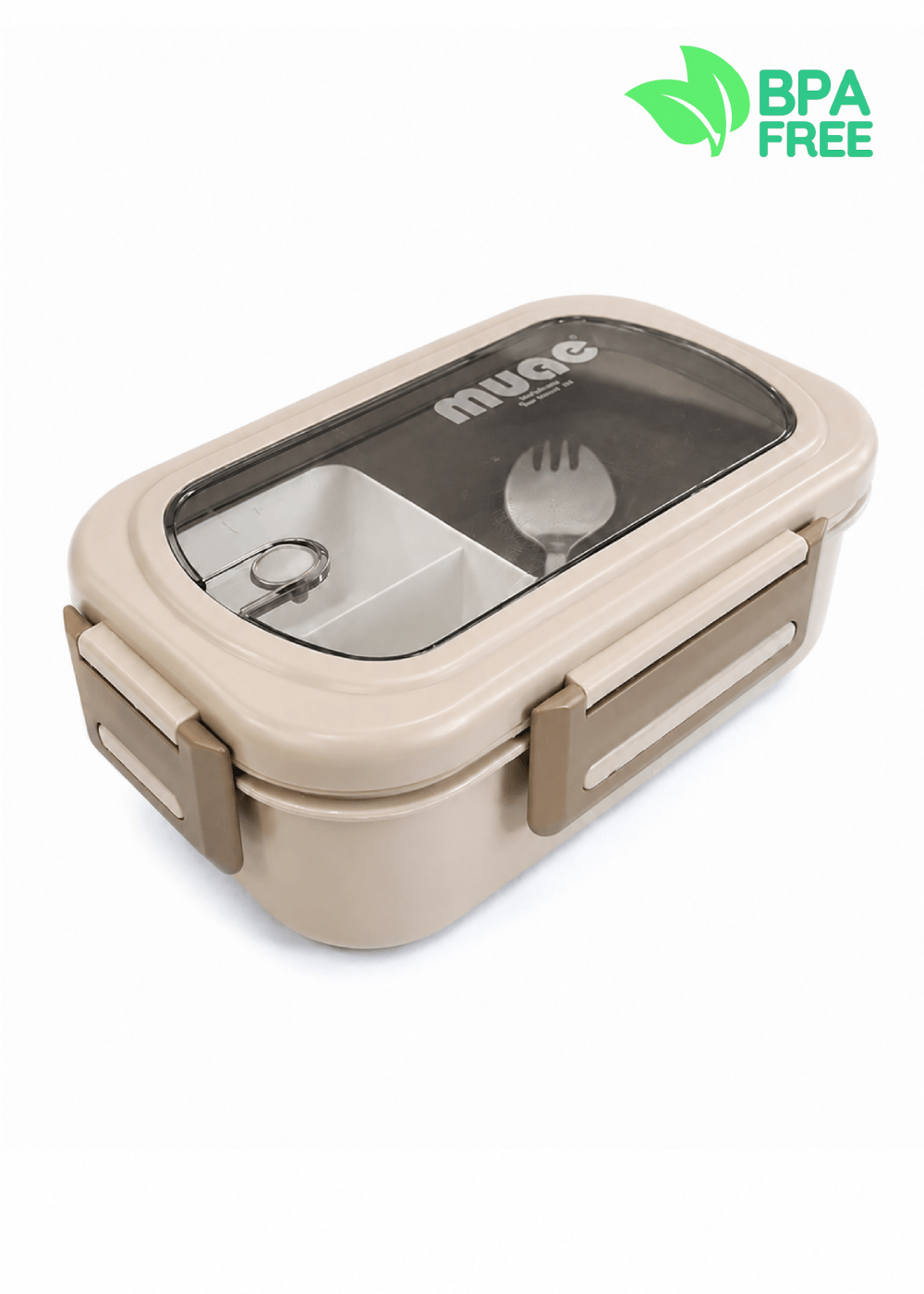 Lunch Box with Divider & Spoon – 1100ml | BPA-Free