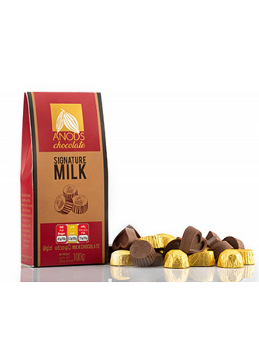 Anods Cocoa Signature Milk Assortment 100g