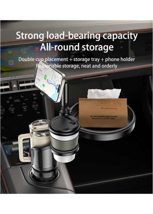 Yesido 4 in 1 Multifunctional Car Cup Phone Holder