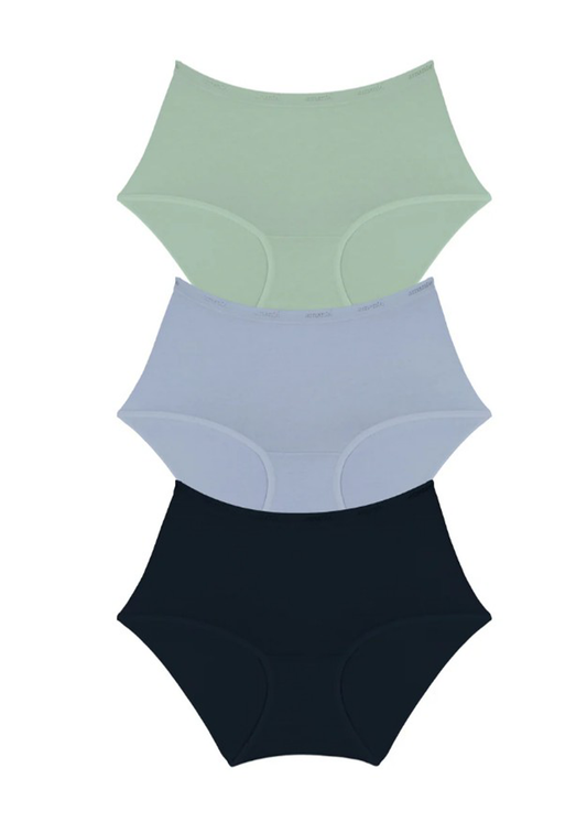 Amante Women's Full Breif - 3Pcs Pack