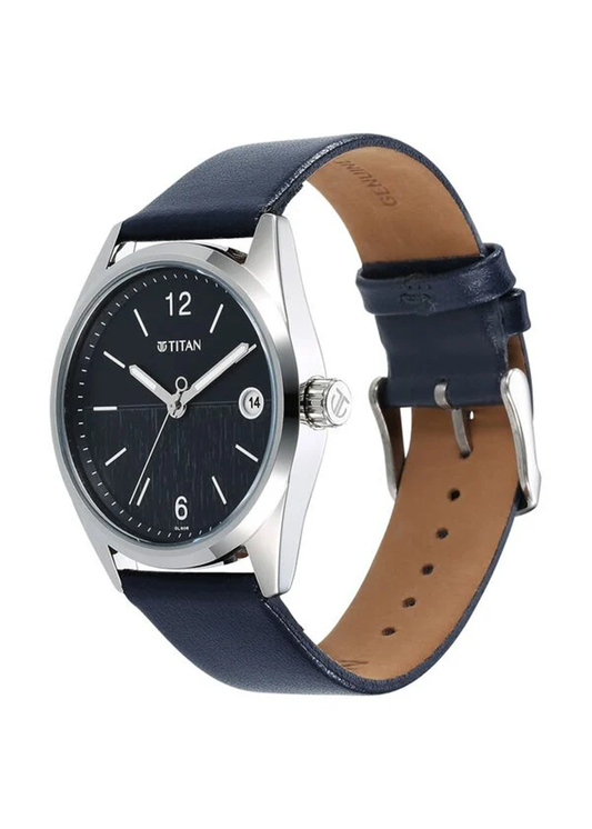 Neo Blue Dial Analog with Date Watch for Men