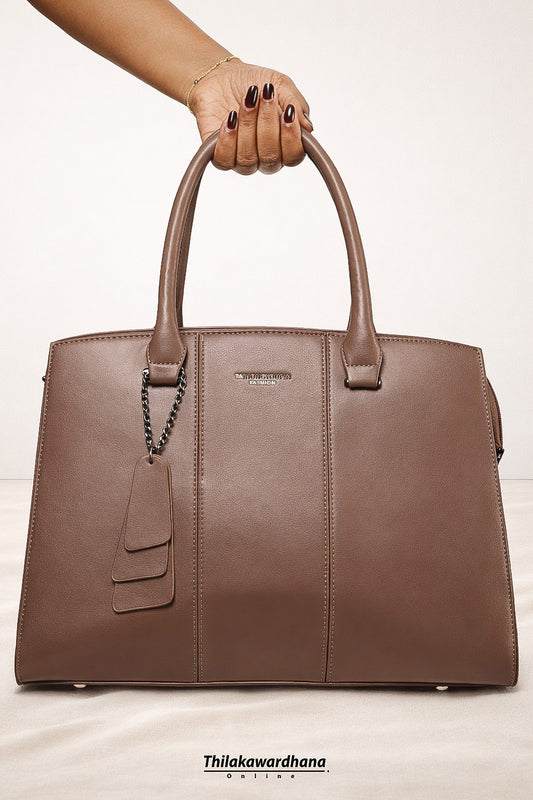 Imported Leather Hand Bag