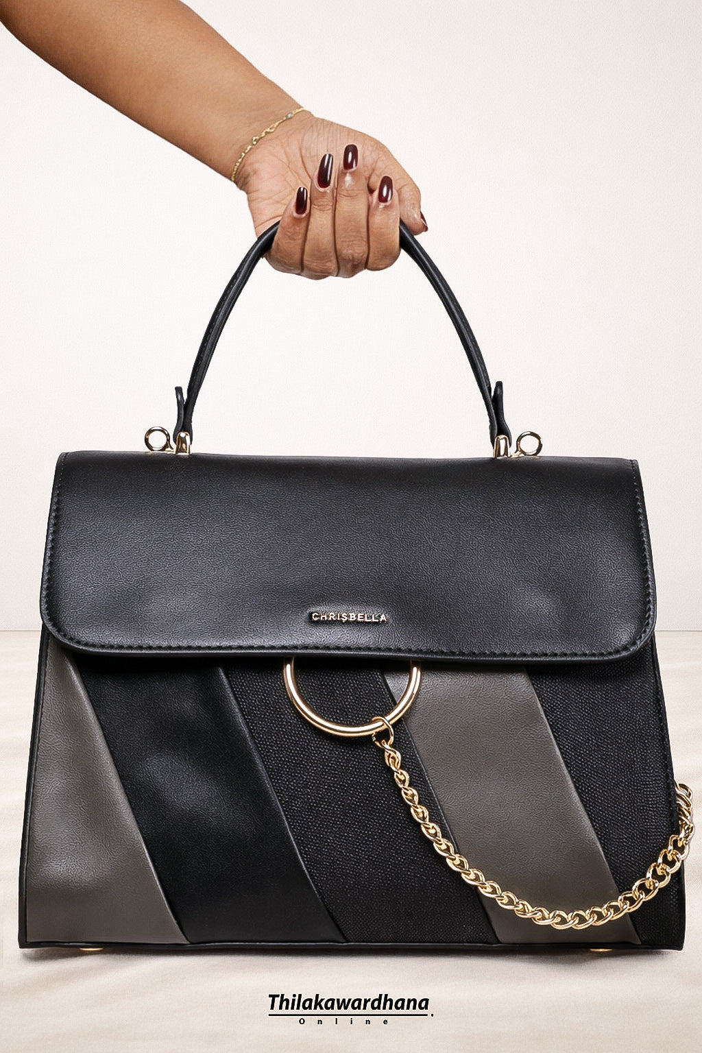 Imported Leather Hand Bag
