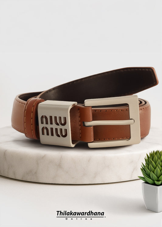 Leather Menswear Belt