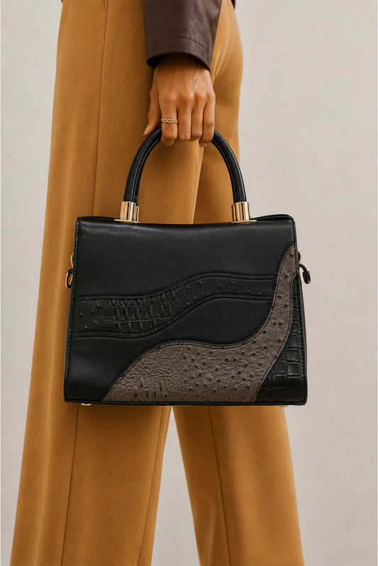 Imported Leather Hand Bag
