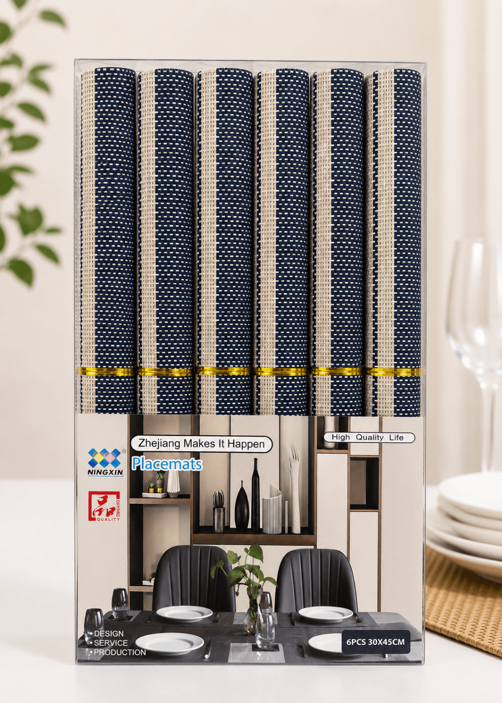 Dining Table Place Mats - 6pcs