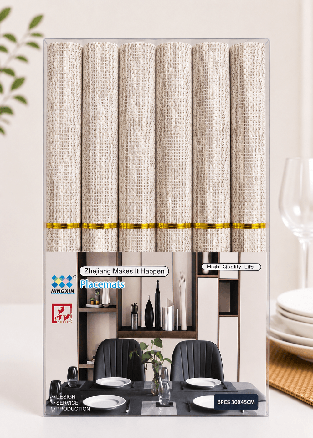 Dining Table Place Mats - 6pcs