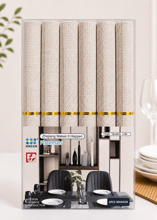 Dining Table Place Mats - 6pcs