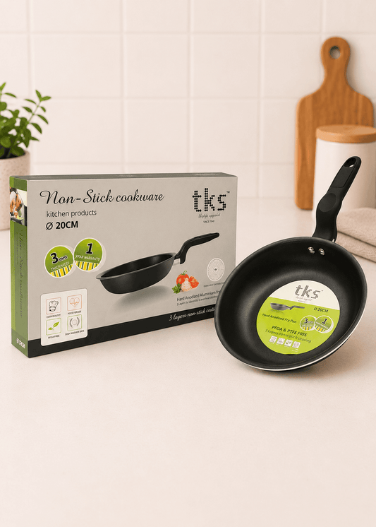 TKS Hard Anodized Aluminium Fry Pan - 20CM