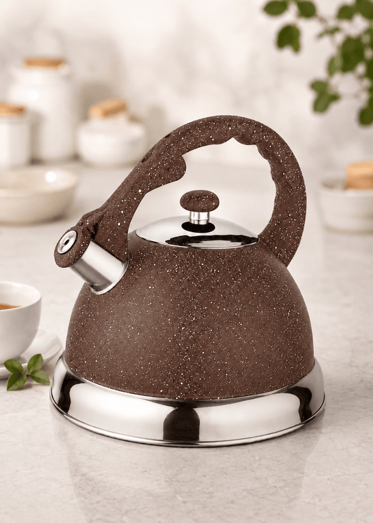 Hoffavorer Stainless Steel Whistle Kettle - 3.2L