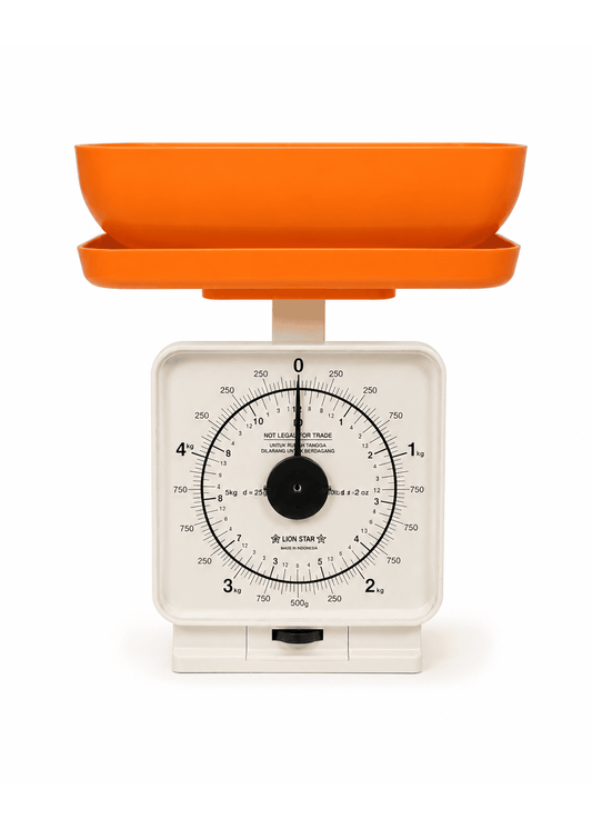 Lion Star Kitchen Scale 5KG - Orange