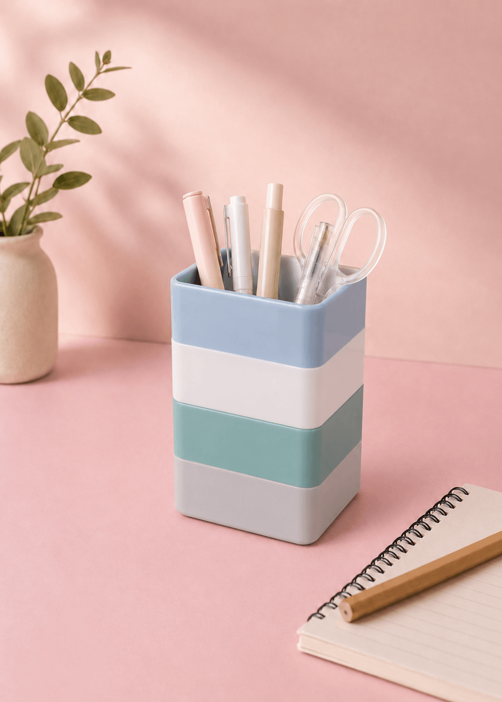Multifunctional Pen Holder, Desk Organizer