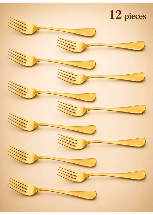 Luxury Dinner Forks Set – 12PCS