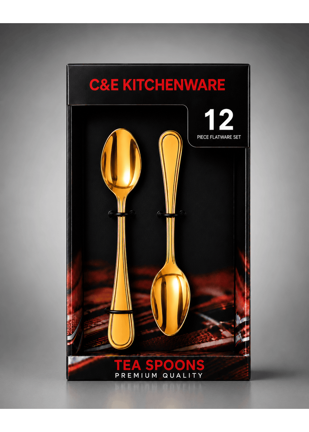 Luxury Teaspoons Set – 12PCS