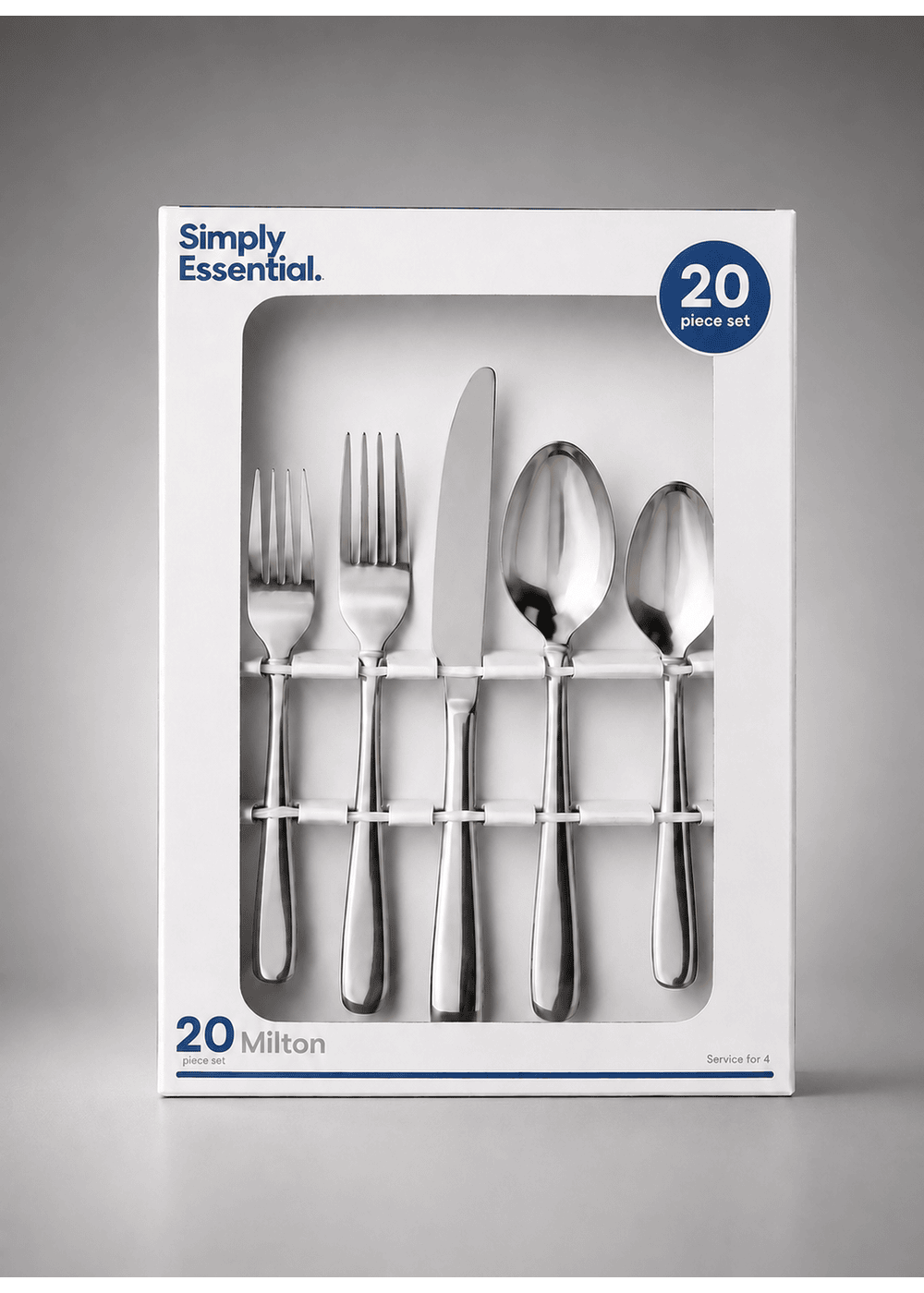 Simply Essential 20 Piece Milton Cutlery Set
